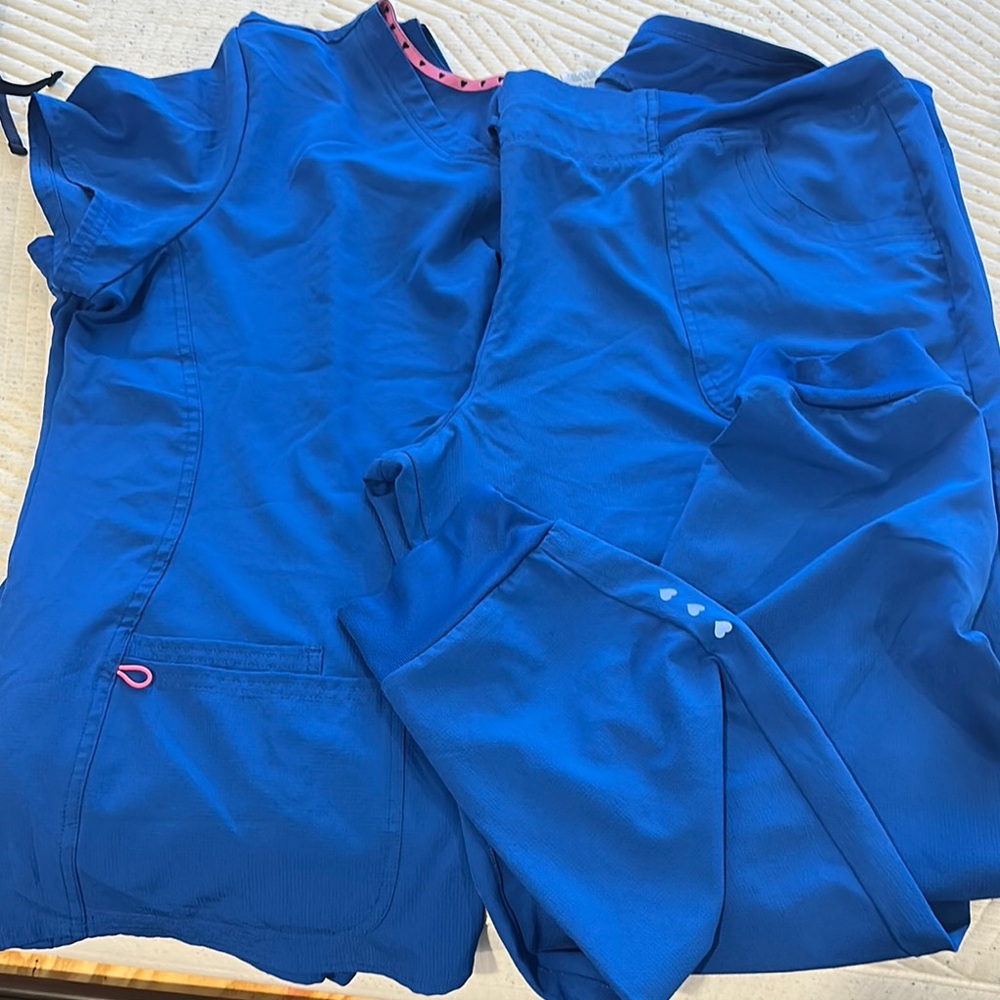 Heart and Soul scrub set